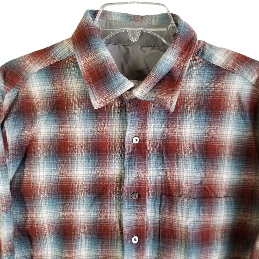 Maison Margiela Pendleton Large Shirt Plaid Check Gray Rust Made Italy Button Up